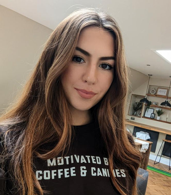 Motivated by Coffee & Canines Sweatshirt - The Doggy Chest