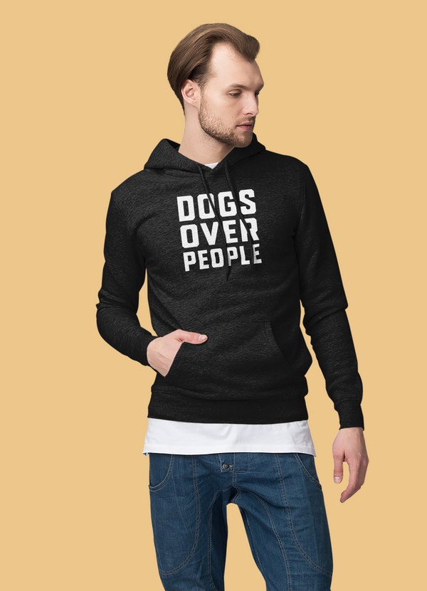 Dogs Over People Hoodie - The Doggy Chest